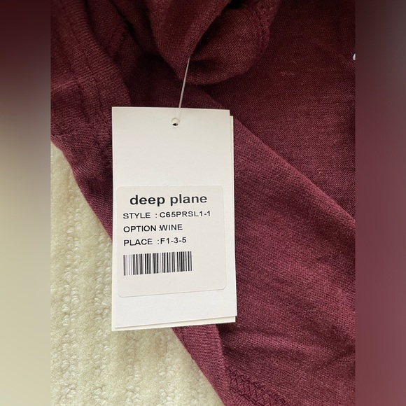 Brand New Cherry koko deep plane tank top - Picture 3 of 3